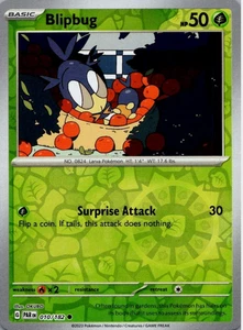 Blipbug 010/182 | Paradox Rift | Common Reverse Holo | NM Pokémon Card - Picture 1 of 1