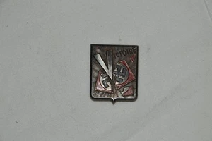 INSIGNE FFI-VICTOIRE-FORCE FRANCAISE DE L'INTERIEUR-MAQUIS 39/45-BADGE FFI 2°WW - Picture 1 of 2