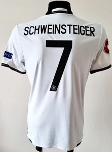 Deutschland 2016 - 2017 Heim Fußball Adidas Trikot #7 SCHWEINSTEIGER Größe Medium  - Bild 1 von 9