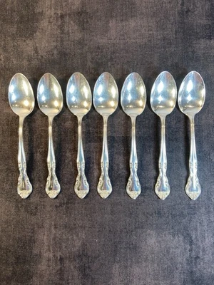 American Classic by Easterling Sterling Silver Teaspoons Set of 7, Length: 6 in. - Image 1 of 4