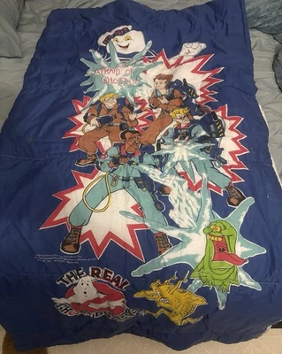 Vintage 1980s Ghostbusters Sleeping Bag - Image 1 of 2