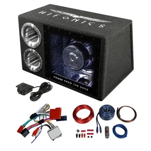 HIFONICS 920W Max. Subwoofer Set passend für Mercedes C-Klasse 205 - 14-21 - Bild 1 von 6