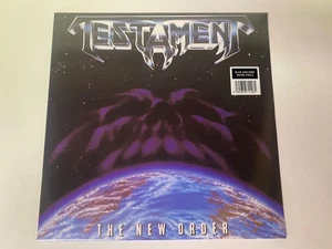 Testament The New Order LP Record Blue and Pink Swirl Color Vinyl NEW SEALED - Picture 1 of 2