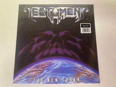 Testament The New Order LP Record Blue and Pink Swirl Color Vinyl NEW SEALED - Image 1 of 2