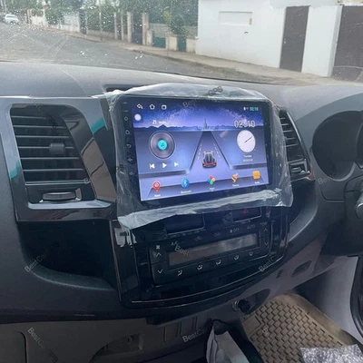 Car Stereo For 2005-2014 Toyota Fortuner Hilux CarPlay Android 15 GPS Sat Nav BT Foto 1 de 4