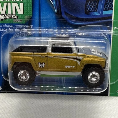 2006 Hot Wheels Super Treasure Hunt - Gold & Silver Hummer H3T Concept - Image 1 of 4