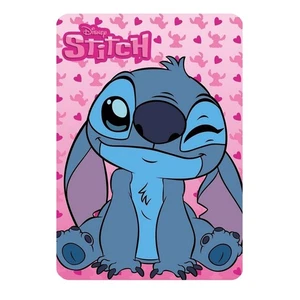 Disney Stitch Fleece Blanket Throw Polar Bedroom Childrens Kids Girls Love - Picture 1 of 1