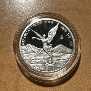 2025 1/10 Oz Silver Libertad Proof ( Direct from Banco de Mexico, ) - Picture 1 of 2