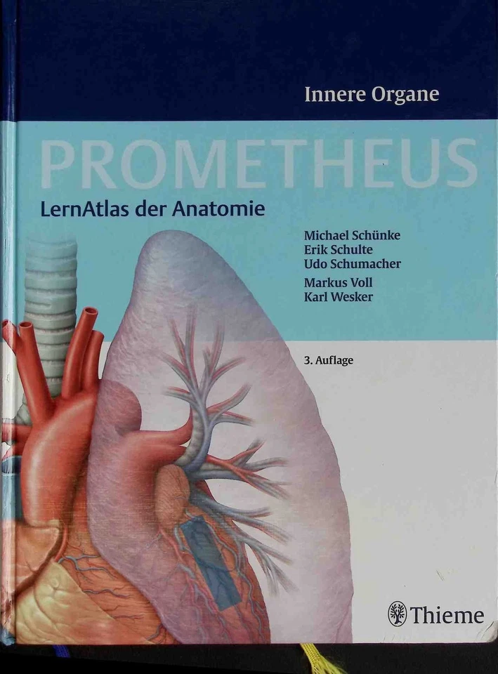 Prometheus: LernAtlas der Anatomie; Teil: Innere Organe : 121 Tabellen Schünke,  - Bild 1 von 1