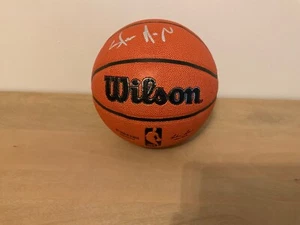 Shawn Kemp Signed Wilson NBA Basketball BAS COA Seattle Supersonics - Picture 1 of 4