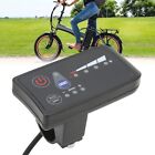 (24V)Electric Bike LED Display Panel Waterproof ABS Housing Male Plug 5 Pin