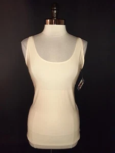 NEW YUMMIE TUMMIE Size Shaper Top Tank Beige Mercer Scoop Neck Hidden Panel - Picture 1 of 4