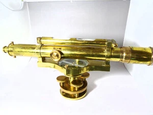 STANLEY LONDON BRASS COMPASSS LEVEL - Picture 1 of 10