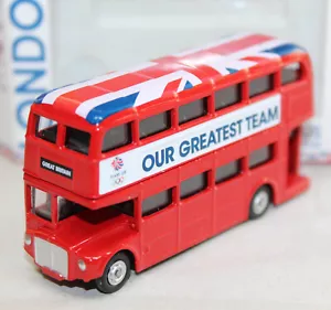 CORGI OOC - TY62410 - AEC ROUTEMASTER RM BUS - LONDON 2012 OLYMPICS TEAM GB - Picture 1 of 10