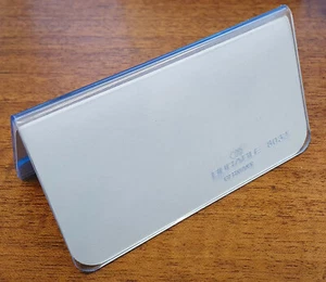 Durable 803219 and 145802 Table Place Name Cards and 10x Holders - Picture 1 of 6