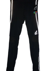 AL1VE Magnetics Men's L Reflective Nylon Running Tights - Black - LARGE - NWT - Picture 1 of 4