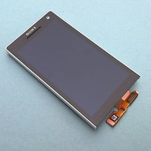Sony Xperia S LT26i Front + Digitizer Touchscreen + LCD Display + Rahmen Original - Bild 1 von 4