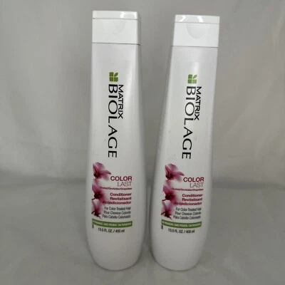 (2) Matrix Biolage Color Last Conditioner for Color Treated Hair Orchid 13.5 oz - Image 1 of 2