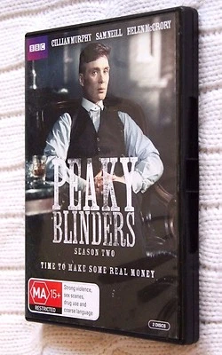 PEAKY BLINDERS SEASON TWO (DVD, 2-DISC) R-4, LIKE NEW, FREE SHIPPING AUS-WIDE - Image 1 of 2