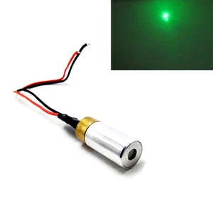 1pc 532nm 30mW 5V Green Dot Laser Module 12mmx30mm - Picture 1 of 8