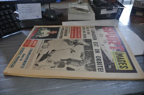 Sport images newpaper 1967 hochey montreal canadiens bobby orr poster boudrias Cover