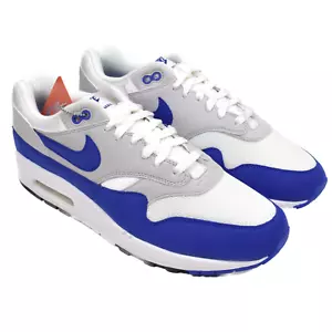 NWT Nike Air Max 1 Anniversary OG Royal Blue Sneakers Men's 11 DS 2017 AUTHENTIC - Picture 1 of 15