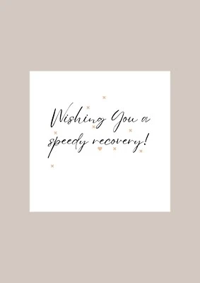 Greeting Card Wishing You A Speedy Recovery Get Well Greeting Card - Image 1 of 4