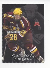 2008-09 Minnesota Golden Gophers Cade Fairchild (KalPa)