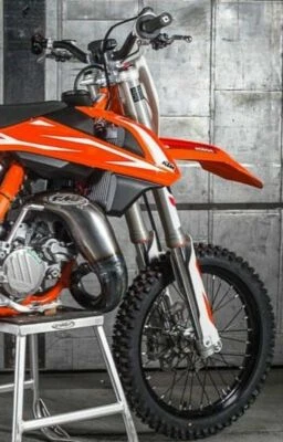 Cabezal de tubo de escape graso de fábrica FMF para KTM 85 SX 2018 TC 85 2018 025222 Foto 1 de 3