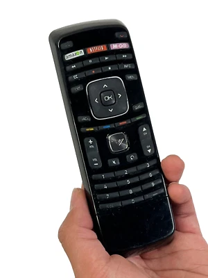 OEM Vizio XRT300 Remote w/ QWERTY Keyboard fit for LCD LED Smart TV M420SV - Image 1 of 4