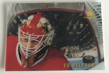 1997 NHL Card, Ed Belfour, Pinnacle, Chicago