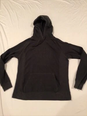 Sudadera con capucha para mujer The North Face AVALON bordada con logotipo de media cúpula talla L gris oscuro Foto 1 de 4