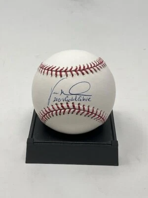 Vernon Wells Autographed Signed Toronto Blue Jays ROML Baseball JSA COA - Image 1 of 2