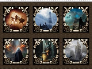 In The Beginning Legendary Journeys 2LJ1 Block 36" Panel Baumwolle - Bild 1 von 1