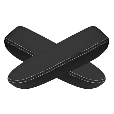 Armrest Door Panel Cover PVC Leather for Lexus GX 470 2003-2007 White Stitch Foto 1 de 4