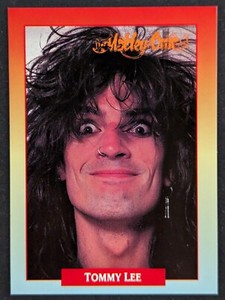 Tommy Lee 1991 Music Rock Band Brockum Rock Star Card #19 (NM)
