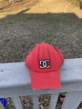 Vintage Red DC Hat. Size Small-Medium