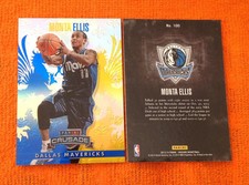 2013/14 Crusade Blue Refractor #100 MONTA ELLIS Mavericks - Panini Set Break