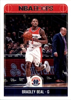 2017-18 Panini NBA Hoops #245 Bradley Beal WASHINGTON WIZARDS FLORIDA GATORS - Image 1 of 2