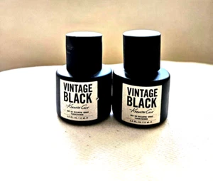 Kenneth Cole Vintage Black Cologne for Men 0.5 oz / 15 ml EDT Spray set of 2 - Picture 1 of 1