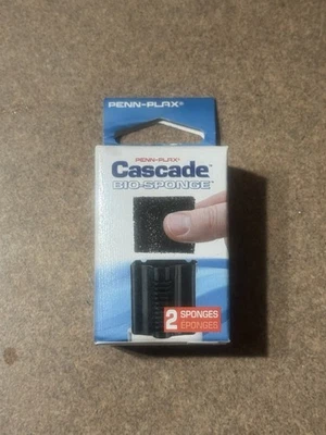Penn-Plax Cascade Bio-Sponge Aquarium Filter 2 Sponges (Set Of 7 Boxes Total-14) - Image 1 of 4