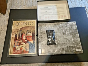 Quinto Vintage 1964 Número Juego de Mesa de los Cinco 3M Juegos de Estantería Azulejos de Plástico - Imagen 1 de 3
