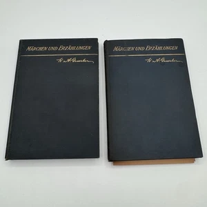 Antique 1896 German Books Marchen Und Erzahlungen I & II Victorian w/Notes - Imagen 1 de 15