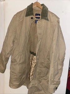 Vintage 2002 Gap Quilted Lined Barn Chore Jacket Vintage Y2k Outdoors USA L - Bild 1 von 10