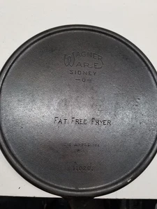 Freidora Wagner Ware Sidney -0- de hierro fundido sin grasa 1102G. Plancha poco profunda EXC - Imagen 1 de 6