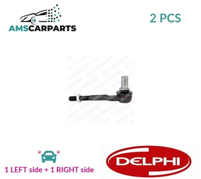 TRACK ROD END RACK END PAIR FRONT TA2383 DELPHI 2PCS NEW OE REPLACEMENT - Image 1 of 4