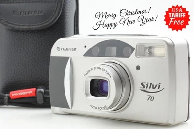 [N COMO NUEVO con Estuche] Cámara fotográfica compacta Fujifilm Silvi 70 35 mm de JAPÓN Foto 1 de 4