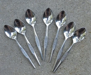 7 cucharas vintage Montreux National de acero inoxidable 7 1/2" cucharada Japón - Imagen 1 de 4