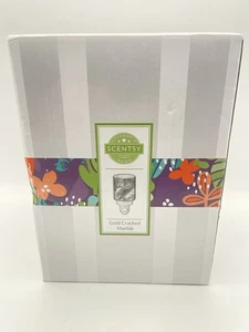 Scentsy Gold Cracked Marble Wachswärmer Plug In gebraucht - Bild 1 von 5