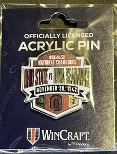 OSU Pin Gedenken an Ohio State Football’s 1942 National Championship Vs Iowa - Bild 1 von 1